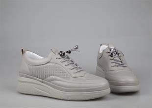 Marka Sesi 021-121 Gri Kadın Günlük Ayakkabı