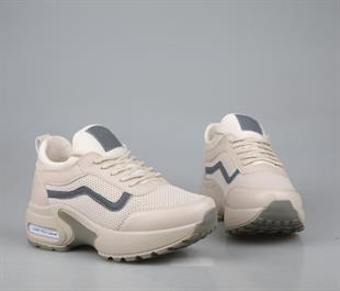 Marka Sesi 121 Bej Kadın Sneakers