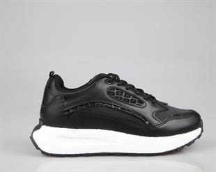 Marka Sesi 307 Siyah-Beyaz Kadın Sneakers