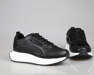 Marka Sesi 307 Siyah-Beyaz Kadın Sneakers