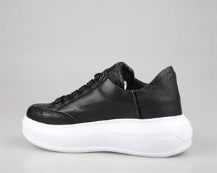 Marka Sesi 339 Siyah-Beyaz Kadın Sneakers