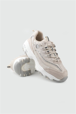 Marka Sesi 387 Bej Kadın Sneakers