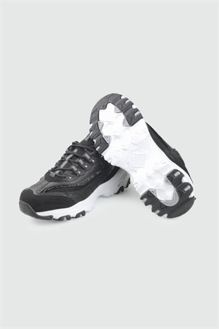 Marka Sesi 387 Siyah-Beyaz Kadın Sneakers