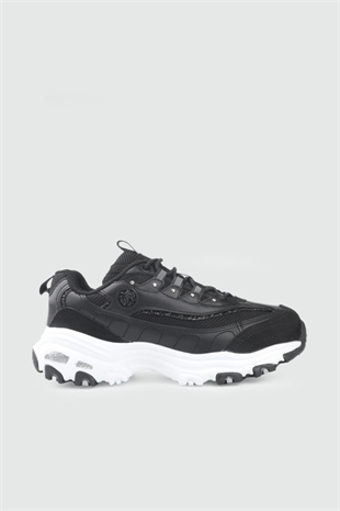 Marka Sesi 387 Siyah-Beyaz Kadın Sneakers