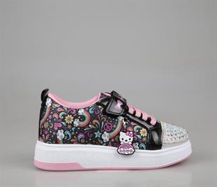Marka Sesi 4004 Siyah Pembe Çocuk Sneakers