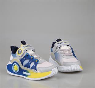 Marka Sesi 529 Gri Sarı Çocuk Sneakers