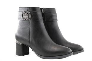 Marka Sesi HK015 Siyah Kadın Bot