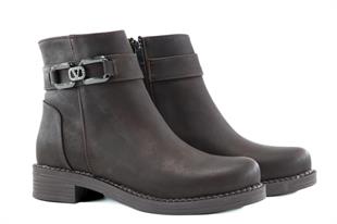 Marka Sesi SG070 Kahve Zümrüt Kadın Bot