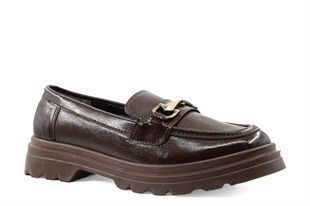 Marka Sesi SL2004 Loafer Kahve Kadın Babet