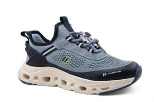 Minican BXZ001 indigo Mavi Çocuk Sneakers