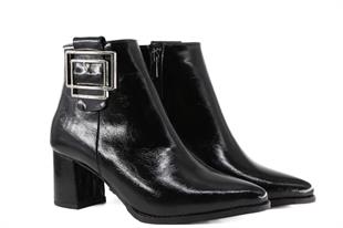 Miss Park Moda 09 k1754 Siyah Rugan Kadın Bot