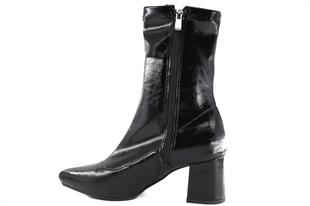 Miss Park Moda 09 k1783 Siyah Rugan Kadın Bot