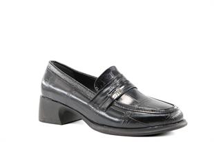 Miss Park Moda 161 k1066 Loafer Siyah Kadın Günlük Ayakkabı