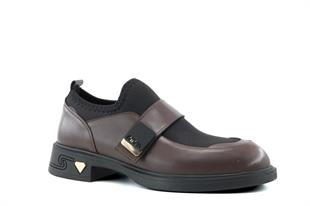 Miss Park Moda 208 k4065 Loafer Kahve Kadın Günlük Ayakkabı