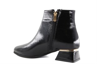 Miss Park Moda 309 k707/1 Siyah Rugan Kadın Bot