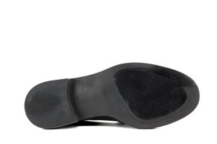 Miss Park Moda 386 k163 Loafer Siyah Kadın Günlük Ayakkabı