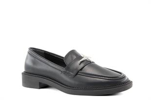 Miss Park Moda 386 k163 Loafer Siyah Kadın Günlük Ayakkabı