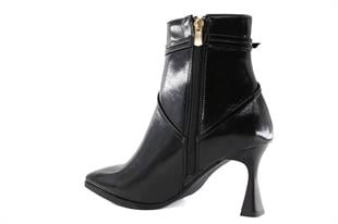 Miss Park Moda 520 k2004 Siyah Rugan Kadın Bot