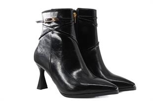 Miss Park Moda 520 k2004 Siyah Rugan Kadın Bot