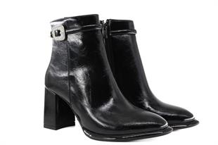 Miss Park Moda 96 k1123/1 Siyah Rugan Kadın Bot