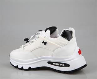 Miss Park Moda k075 Beyaz Kadın Sneakers