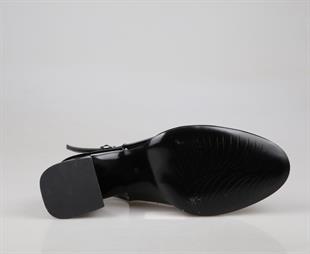 Miss Park Moda k1008 Siyah Kadın Topuklu Ayakkabı