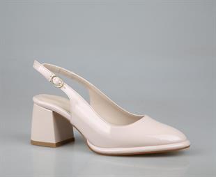 Miss Park Moda k1008 Ten Rengi Kadın Topuklu Ayakkabı