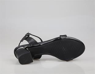 Miss Park Moda K316 Siyah Kadın Topuklu Ayakkabı