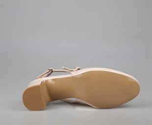 Miss Park Moda k50 Ten Rugan Kadın Topuklu Ayakkabı