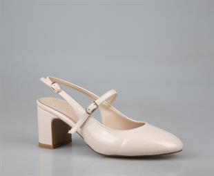 Miss Park Moda k50 Ten Rugan Kadın Topuklu Ayakkabı