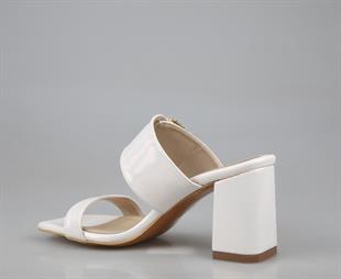 Miss Park Moda k6000 Topuklu Ten Rengi Kadın Terlik