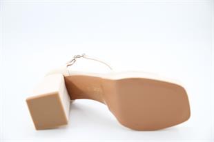 Miss Park Moda k86 Ten Rengi Kadın Topuklu Ayakkabı