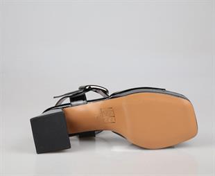 Miss Park Moda k97/1 Siyah Kadın Topuklu Ayakkabı