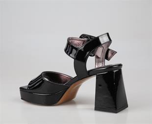 Miss Park Moda k97/1 Siyah Kadın Topuklu Ayakkabı