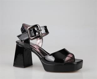 Miss Park Moda k97/1 Siyah Kadın Topuklu Ayakkabı