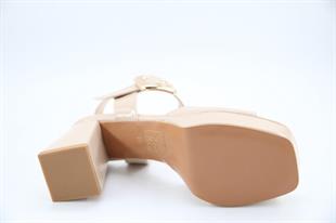 Miss Park Moda k97/1 Ten Rengi Kadın Topuklu Ayakkabı