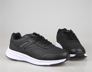 MP 242-1256 Siyah-Beyaz Erkek Sneakers