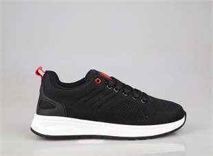 MP 251-2303 Siyah-Kırmızı Erkek Sneakers