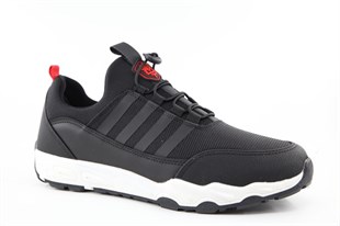MP 252-6010 Siyah-Kırmızı Erkek Sneakers