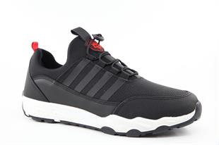 MP 252-6010 Siyah-Kırmızı Erkek Sneakers