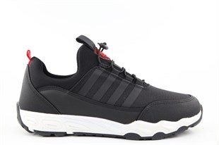 MP 252-6010 Siyah-Kırmızı Erkek Sneakers