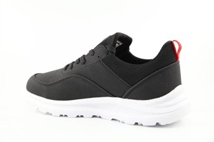 MP 252-6013 Siyah-Kırmızı Erkek Sneakers