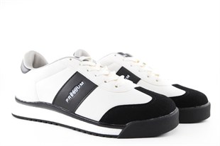 MP 252-6103 Beyaz-Siyah Erkek Sneakers
