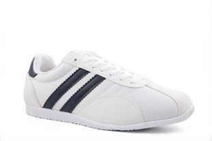 MP 261-6576 Beyaz Lacivert Erkek Sneakers