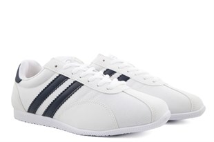 MP 261-6576 Beyaz Lacivert Erkek Sneakers