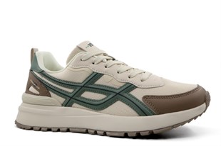 MP 261-6727 Bej yeşil Erkek Sneakers