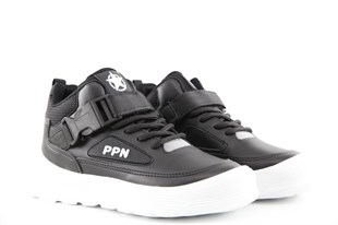 Pepino 2036 Siyah-Beyaz Çocuk Sneakers