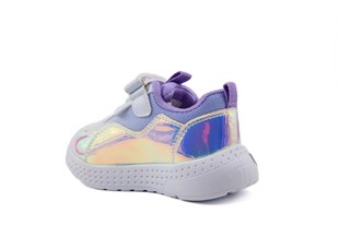Pepino 2184 Beyaz Lila Çocuk Sneakers