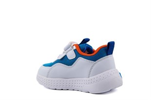 Pepino 2185 Beyaz Mavi Çocuk Sneakers