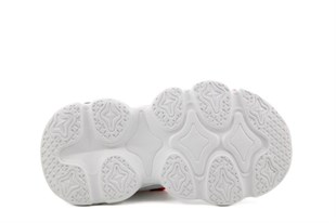 Pepino 2206 Beyaz-Kırmızı Çocuk Sneakers